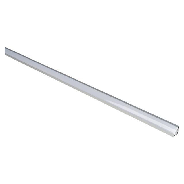 BARRA PER STRIP LED ECOULISSE ARGENTO ANGOLARE CON DIFFUSORE E ACCESSORI 2000x18,1x18,1 mm | Tecnomat BARRA PER STRIP LED ECOULISSE ARGENTO ANGOLARE CON DIFFUSORE E ACCESSORI 2000x18,1x18,1 mm - 2 | Tecnomat