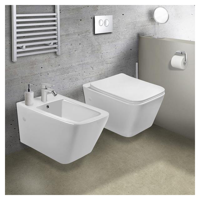 VASO SERIE LILIA SOSPESO IN CERAMICA BIANCA SENZA BRIDA | Tecnomat VASO SERIE LILIA SOSPESO IN CERAMICA BIANCA SENZA BRIDA | Tecnomat