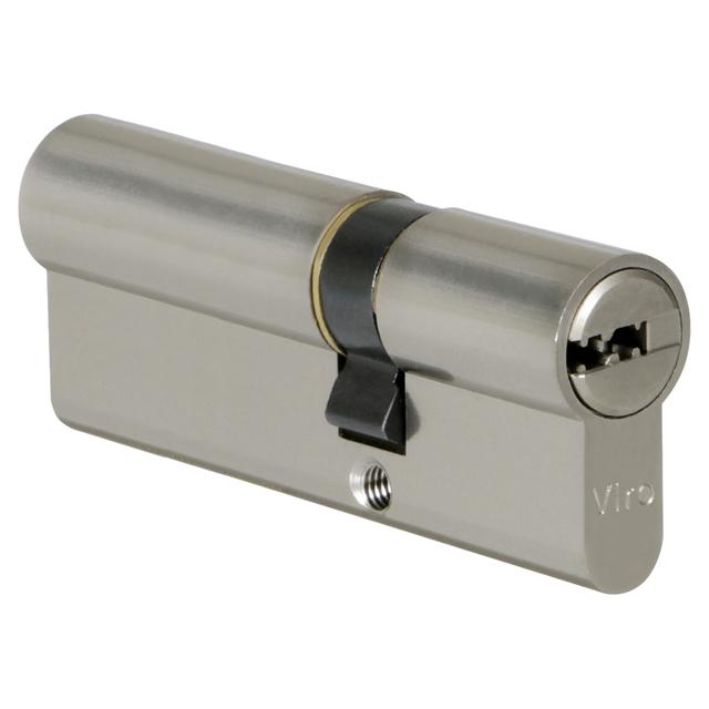 CILINDRO SICUREZZA VIRO PROFILO EUROPEO MISURA 81 = 31+50 mm NICHELATO | Tecnomat CILINDRO SICUREZZA VIRO PROFILO EUROPEO MISURA 81 = 31+50 mm NICHELATO | Tecnomat