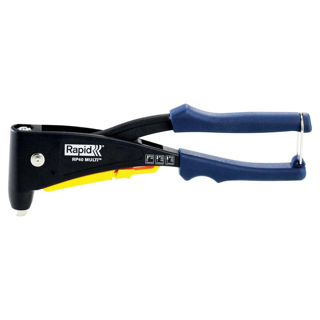 RIVETTATRICE RAPID RP40 RILEVAMENTO AUTOMATICO DEL RIVETTO PER RIVETTI DA Ø3,2-4-4,8 mm | Tecnomat RIVETTATRICE RAPID RP40 RILEVAMENTO AUTOMATICO DEL RIVETTO PER RIVETTI DA Ø3,2-4-4,8 mm | Tecnomat