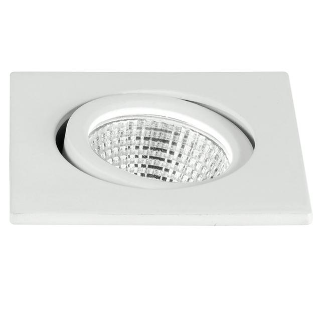 FARETTO INCASSO POLARIS LED COB 3W QUADRO BIANCO ORIENTABILE 4000K 240 lumen Ø60x57 mm | Tecnomat FARETTO INCASSO POLARIS LED COB 3W QUADRO BIANCO ORIENTABILE 4000K 240 lumen Ø60x57 mm | Tecnomat