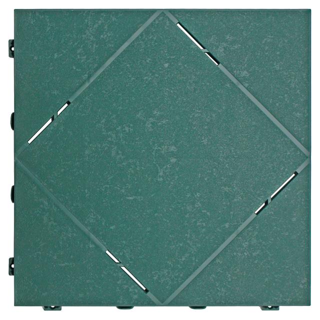 PIASTRELLA IN PLASTICA VERDE FORATA 40x40x3,5 cm | Tecnomat PIASTRELLA IN PLASTICA VERDE FORATA 40x40x3,5 cm | Tecnomat