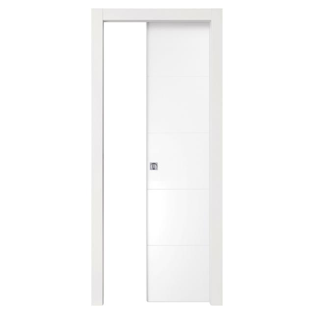 PORTA DA INTERNO SCORREVOLE INTERNO MURO IRIS NEW CONTRACT EFFEBIQUATTRO 80x210 cm (LxH) REVERSIBILE | Tecnomat PORTA DA INTERNO SCORREVOLE INTERNO MURO IRIS NEW CONTRACT EFFEBIQUATTRO 80x210 cm (LxH) REVERSIBILE | Tecnomat