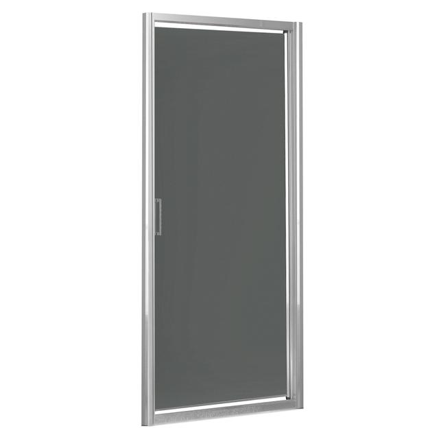 PORTA DOCCIA VITA BATTENTE 77-82 195 cm VETRO TEMPERATO FUME' 6 mm PROFILI ARGENTO LUCIDO | Tecnomat PORTA DOCCIA VITA BATTENTE 77-82 195 cm VETRO TEMPERATO FUME' 6 mm PROFILI ARGENTO LUCIDO - 2 | Tecnomat