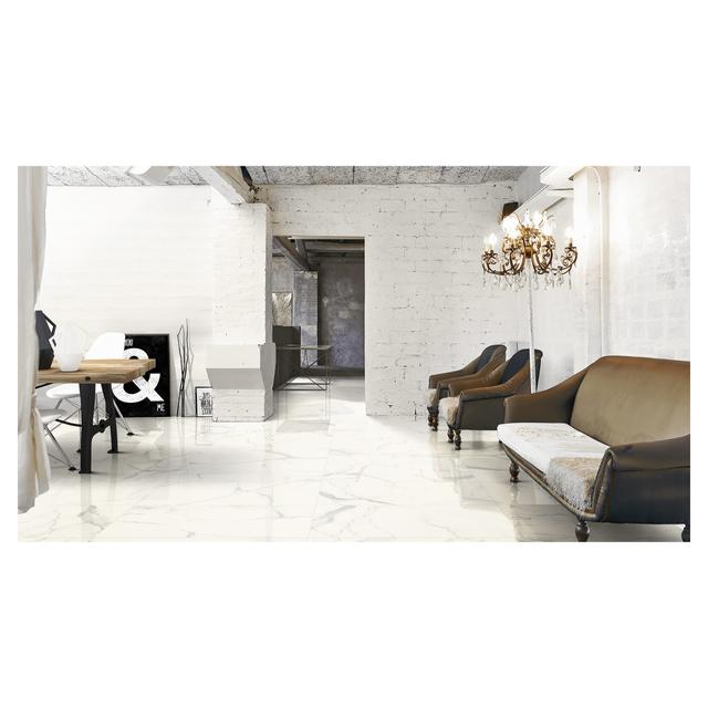 PAVIMENTO INTERNO STATUARIO LUCIDO 80x180x0,9 cm GRES PORCELLANATO | Tecnomat PAVIMENTO INTERNO STATUARIO LUCIDO 80x180x0,9 cm GRES PORCELLANATO | Tecnomat