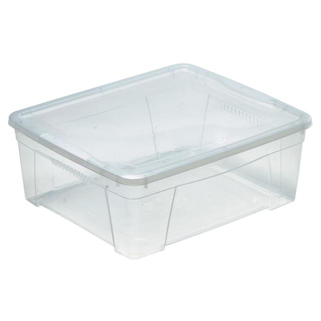 CONTENITORE CON COPERCHIO 42x17x35,5 cm (LxHxP) 16,9 l TRASPARENTE | Tecnomat CONTENITORE CON COPERCHIO 42x17x35,5 cm (LxHxP) 16,9 l TRASPARENTE | Tecnomat