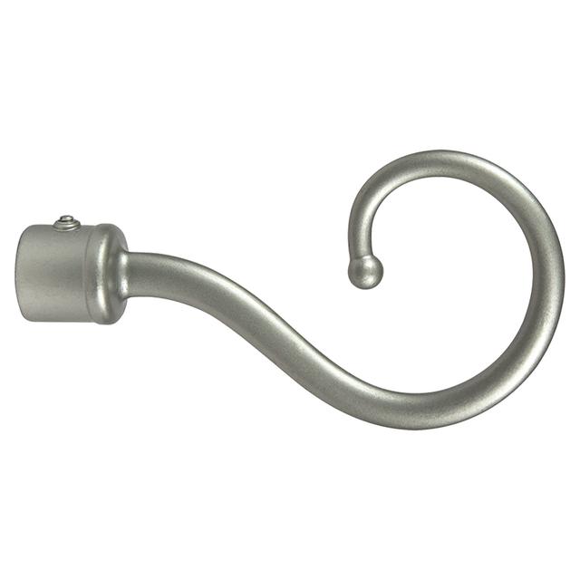 POMOLI RICCIOLO COLOR NICHEL 2 PEZZI PER BASTONE Ø 20 mm | Tecnomat POMOLI RICCIOLO COLOR NICHEL 2 PEZZI PER BASTONE Ø 20 mm - 2 | Tecnomat