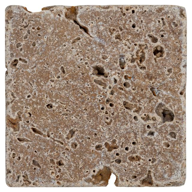 MARMO ANTICATO TRAVERTINO 10x10x1 cm NOCE 50 PEZZI | Tecnomat MARMO ANTICATO TRAVERTINO 10x10x1 cm NOCE 50 PEZZI | Tecnomat