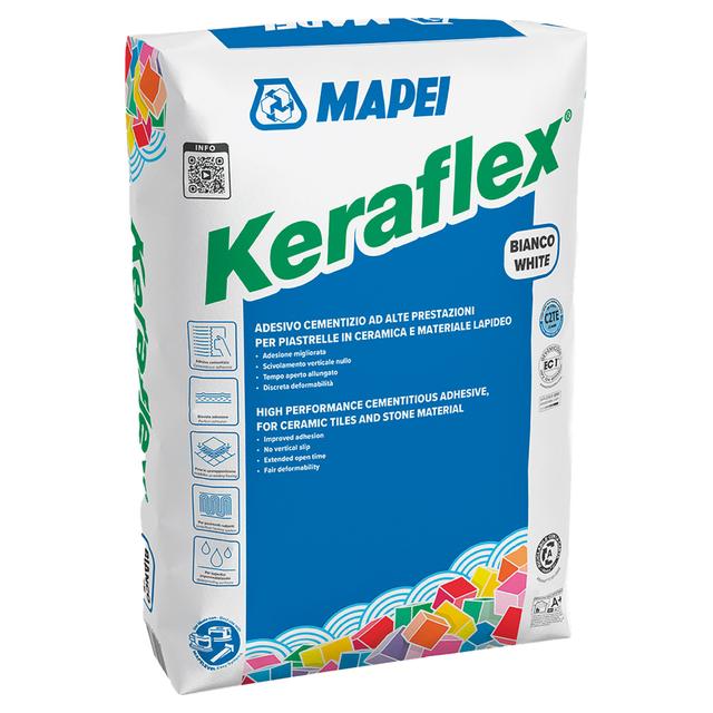 COLLANTE KERAFLEX MAPEI 25 kg BIANCO | Tecnomat COLLANTE KERAFLEX MAPEI 25 kg BIANCO | Tecnomat