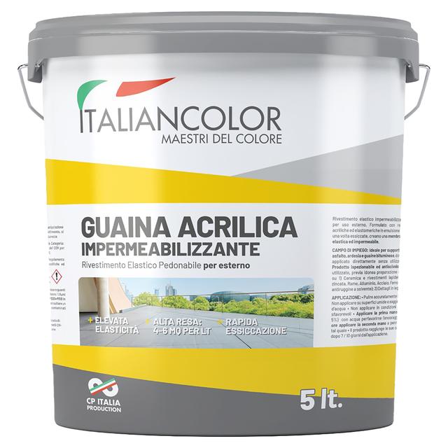 GUAINA ACRILICA LPI GRIGIA 5 l COPERTURE LEGGERE RESA 4 - 6 m²/l | Tecnomat GUAINA ACRILICA LPI GRIGIA 5 l COPERTURE LEGGERE RESA 4 - 6 m²/l - 2 | Tecnomat