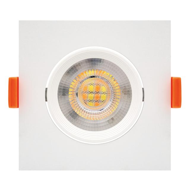FARETTO DA INCASSO LED VIVIDA NICK BIANCO 7W FINO 640 lm CCT ORIENTABILE 85x85 mm | Tecnomat FARETTO DA INCASSO LED VIVIDA NICK BIANCO 7W FINO 640 lm CCT ORIENTABILE 85x85 mm | Tecnomat