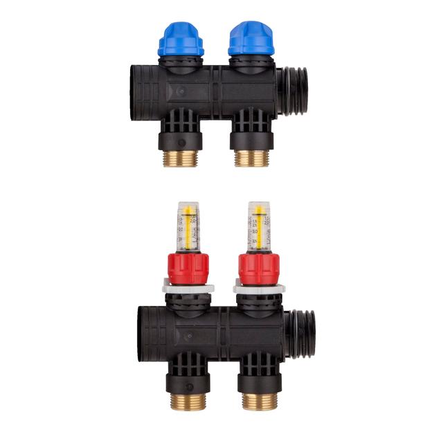 COLLETTORE DI DISTRIBUZIONE JOHN GUEST 1''X 3/4'' POLIMERO 2 VIE RISCALDAMENTO A PAVIMENTO | Tecnomat COLLETTORE DI DISTRIBUZIONE JOHN GUEST 1''X 3/4'' POLIMERO 2 VIE RISCALDAMENTO A PAVIMENTO | Tecnomat