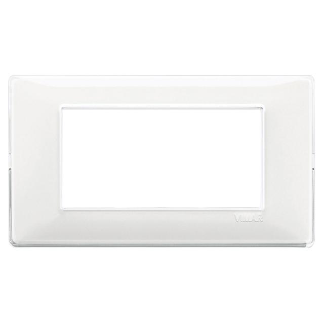 PLACCA VIMAR PLANA 4 MODULI REFLEX NEVE | Tecnomat PLACCA VIMAR PLANA 4 MODULI REFLEX NEVE | Tecnomat