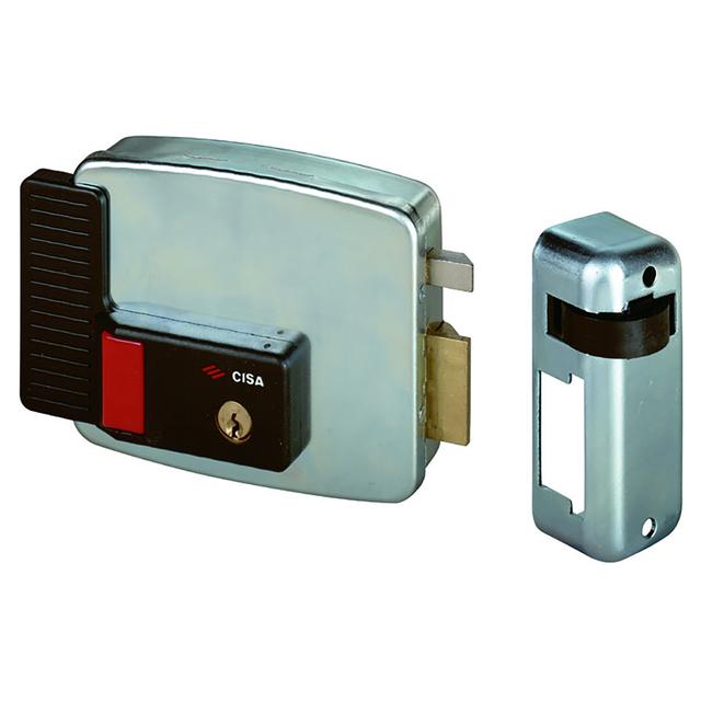 SERRATURA ELETTRICA CISA AD APPLICARE ENTRATA 80 mm SINISTRA TETTUCCIO SCROCCO PULSANTE | Tecnomat SERRATURA ELETTRICA CISA AD APPLICARE ENTRATA 80 mm SINISTRA TETTUCCIO SCROCCO PULSANTE - 2 | Tecnomat