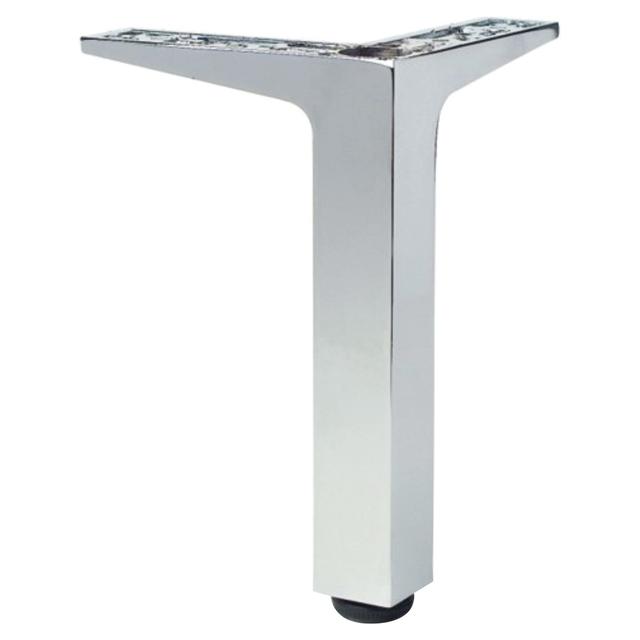 PIEDE PER MOBILE REGOLABILE 90x22x22 mm ZAMA CROMO LUCIDO | Tecnomat PIEDE PER MOBILE REGOLABILE 90x22x22 mm ZAMA CROMO LUCIDO - 2 | Tecnomat