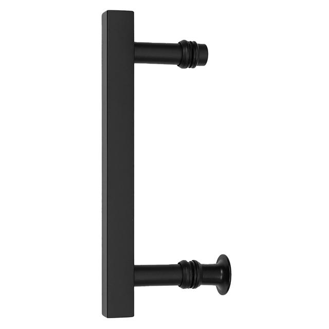 MANIGLIA PER BOX DOCCIA IN ZAMA IN ACCIAIO NERO OPACO INTERASSE 14,5 cm | Tecnomat MANIGLIA PER BOX DOCCIA IN ZAMA IN ACCIAIO NERO OPACO INTERASSE 14,5 cm | Tecnomat