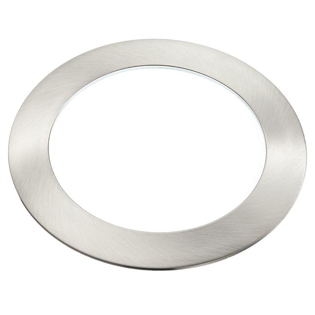 FARETTO DA INCASSO A LED SLIM FISSO TONDO NICKEL 18W 1400 lumen 4000K FORO Ø 225 mm | Tecnomat FARETTO DA INCASSO A LED SLIM FISSO TONDO NICKEL 18W 1400 lumen 4000K FORO Ø 225 mm | Tecnomat