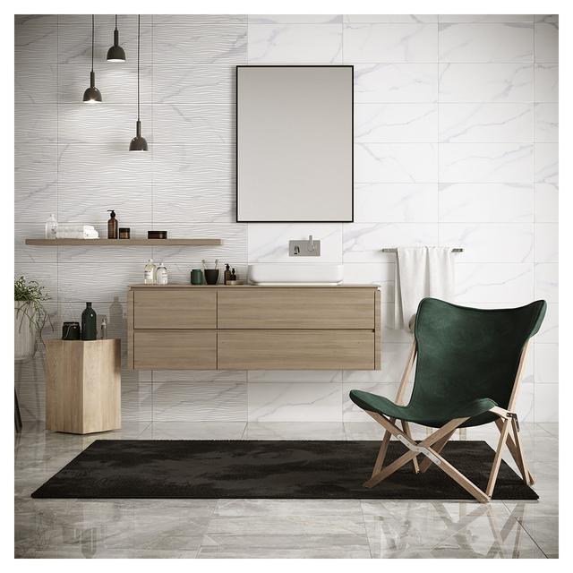 RIVESTIMENTO BRAVA GRIGIO 25x60x0,8 cm BICOTTURA LUCIDA | Tecnomat RIVESTIMENTO BRAVA GRIGIO 25x60x0,8 cm BICOTTURA LUCIDA - 2 | Tecnomat