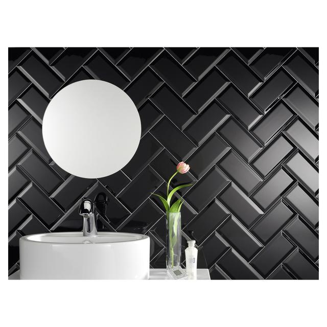 RIVESTIMENTO DIAMANTINA NERA 10x20 cm PASTA ROSSA MAIOLICA | Tecnomat RIVESTIMENTO DIAMANTINA NERA 10x20 cm PASTA ROSSA MAIOLICA | Tecnomat