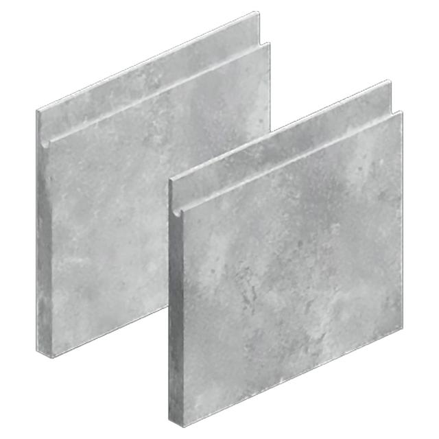 COPPIA DI FRONTALI MODUL IN LEGNO CLOUDY CON GOLA A J 30x27,3 cm (LxH) | Tecnomat COPPIA DI FRONTALI MODUL IN LEGNO CLOUDY CON GOLA A J 30x27,3 cm (LxH) - 2 | Tecnomat