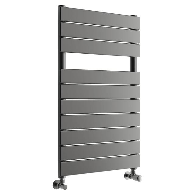 TERMOARREDO PALERMO 840x500 mm (HxL) INTERASSE 450 mm 432 WATT DRITTO GUNMETAL | Tecnomat TERMOARREDO PALERMO 840x500 mm (HxL) INTERASSE 450 mm 432 WATT DRITTO GUNMETAL - 2 | Tecnomat