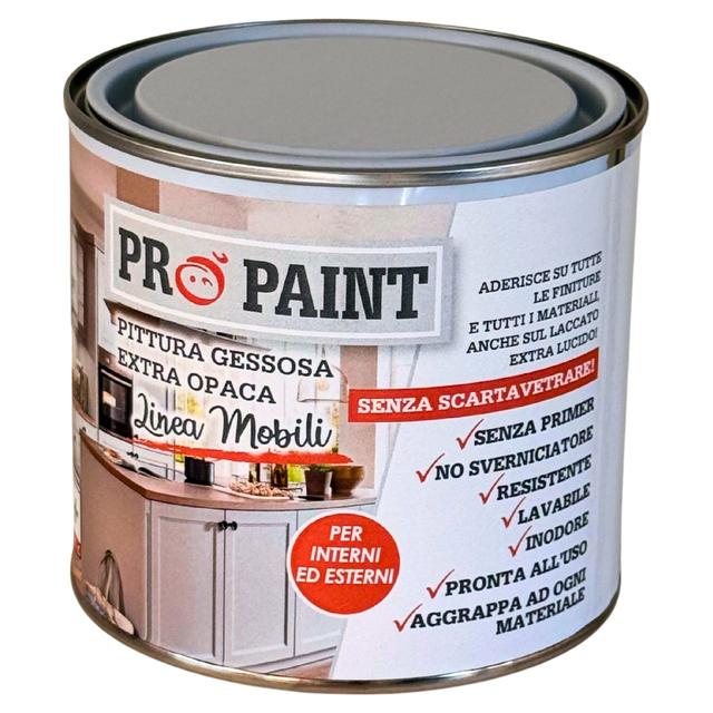 PITTURA GESSOSA PRO PAINT 500 ml MOBILI ROSSO PRIMITIVO 10-14 m² CON 1 l | Tecnomat PITTURA GESSOSA PRO PAINT 500 ml MOBILI ROSSO PRIMITIVO 10-14 m² CON 1 l - 2 | Tecnomat