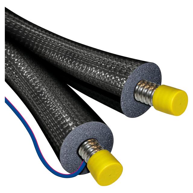 TUBO CORRUGATO SOLARE ISOCELL TWIN SOLAR Ø 16 mm ACCIAIO AISI316L 20 m ISOLAMENTO EPDM 9 mm | Tecnomat TUBO CORRUGATO SOLARE ISOCELL TWIN SOLAR Ø 16 mm ACCIAIO AISI316L 20 m ISOLAMENTO EPDM 9 mm - 2 | Tecnomat