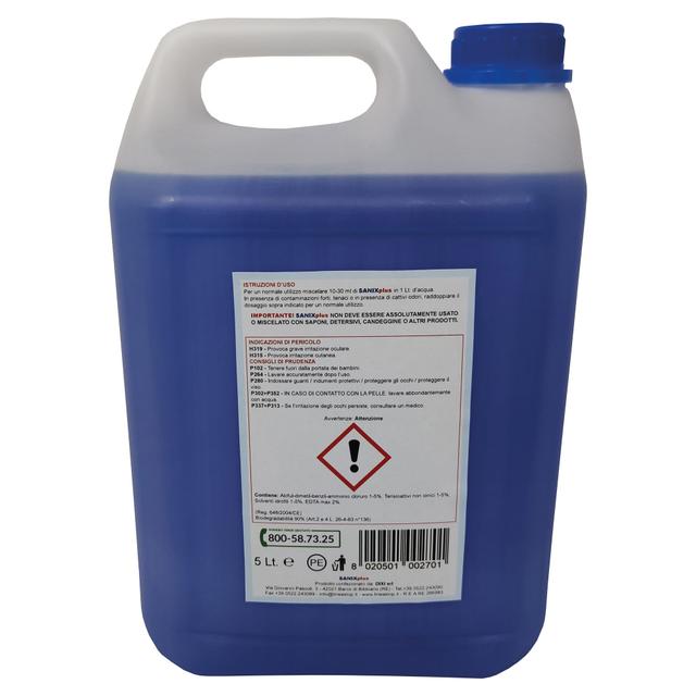 IGIENIZZANTE SANIX PLUS DIXI HACCP 5 l SPECIFICO PER RISTORAZIONE SANIFICANTE CONCENTRATO | Tecnomat IGIENIZZANTE SANIX PLUS DIXI HACCP 5 l SPECIFICO PER RISTORAZIONE SANIFICANTE CONCENTRATO | Tecnomat