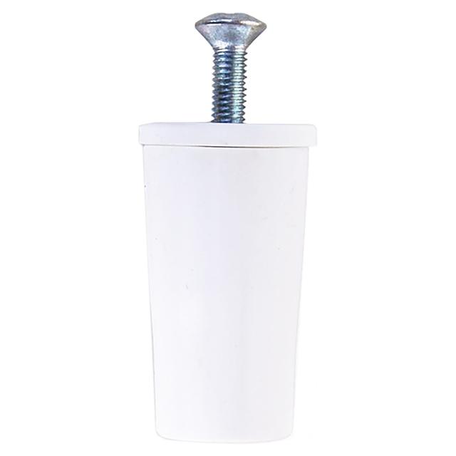 TAPPI D'ARRESTO 40 mm 4 PEZZI PVC BIANCO | Tecnomat TAPPI D'ARRESTO 40 mm 4 PEZZI PVC BIANCO - 2 | Tecnomat