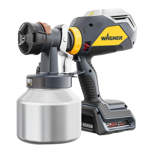 PISTOLA A SPRUZZO WAGNER FINISH CONTROL 4000 18V CORPO MACCHINA FINE SPRAY BOSCH AMPSHARE | Tecnomat PISTOLA A SPRUZZO WAGNER FINISH CONTROL 4000 18V CORPO MACCHINA FINE SPRAY BOSCH AMPSHARE - 2 | Tecnomat