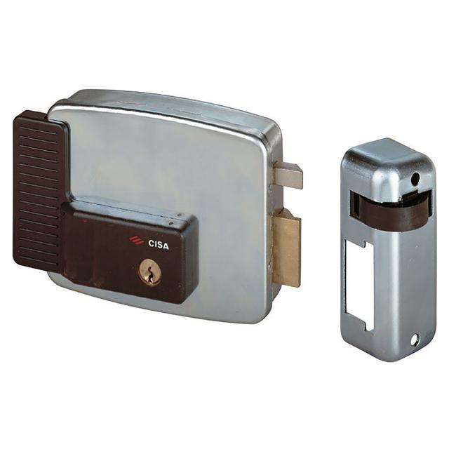 SERRATURA ELETTRICA CISA AD APPLICARE ENTRATA 60 mm DESTRA DOPPIO CILINDRO FISSO | Tecnomat SERRATURA ELETTRICA CISA AD APPLICARE ENTRATA 60 mm DESTRA DOPPIO CILINDRO FISSO - 2 | Tecnomat