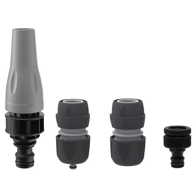 SET 5 PEZZI GF CON LANCIA 2 RUBINETTI RACCORDO 1/2'' ACQUASTOP | Tecnomat SET 5 PEZZI GF CON LANCIA 2 RUBINETTI RACCORDO 1/2'' ACQUASTOP | Tecnomat