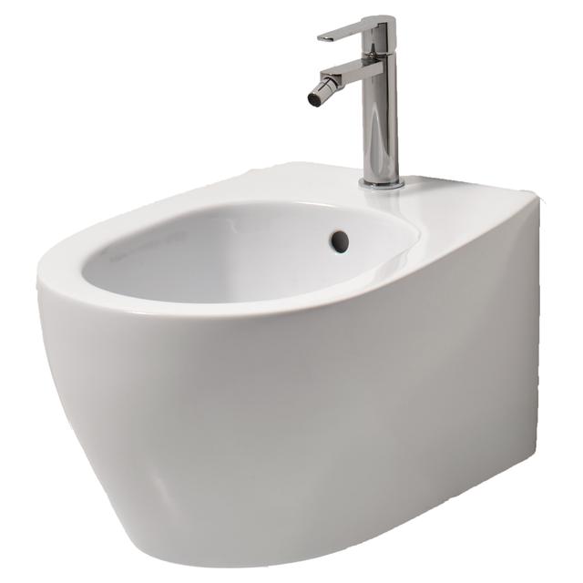 BIDET SERIE CLAY SOSPESO IN CERAMICA BIANCO | Tecnomat BIDET SERIE CLAY SOSPESO IN CERAMICA BIANCO - 2 | Tecnomat