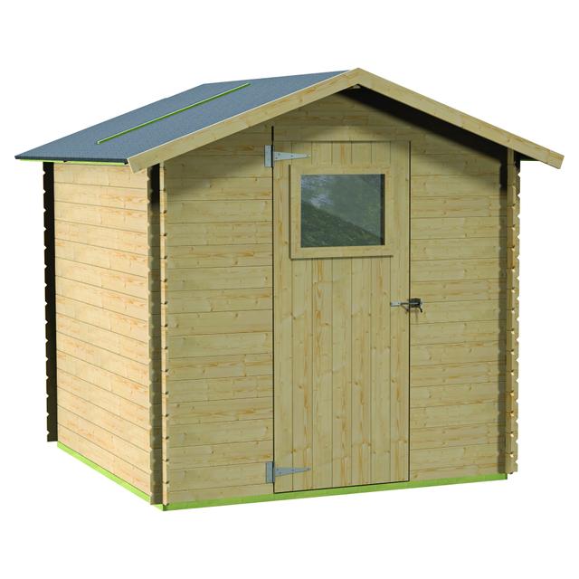 CASETTA GREZZA TROPEA 146x146 cm SENZA PAVIMENTO PARETI SPESSORE 16 mm | Tecnomat CASETTA GREZZA TROPEA 146x146 cm SENZA PAVIMENTO PARETI SPESSORE 16 mm - 2 | Tecnomat