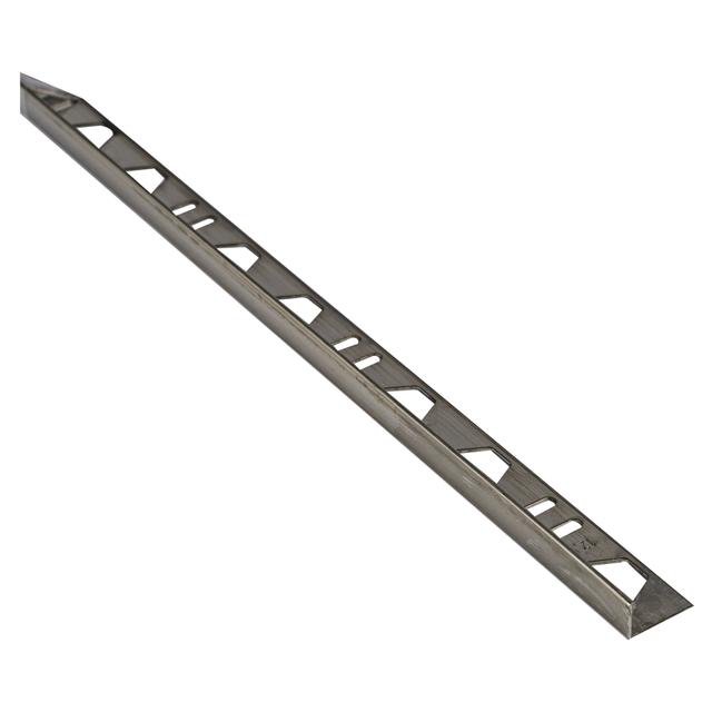 PROFILO TERMINALE A L INOX L250 cm H12,5 mm LUCIDO | Tecnomat PROFILO TERMINALE A L INOX L250 cm H12,5 mm LUCIDO - 2 | Tecnomat
