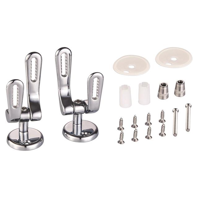 COPPIA CERNIERE UNIVERSALI PER COPRIWATER FISSAGGIO AD ESPANSIONE IN OTTONE | Tecnomat COPPIA CERNIERE UNIVERSALI PER COPRIWATER FISSAGGIO AD ESPANSIONE IN OTTONE | Tecnomat