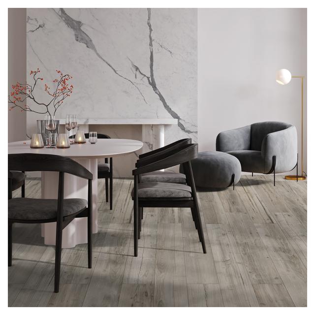 PAVIMENTO GREENWOOD GRIS 20x120x0,9 cm RETTIFICATO PEI4 R9 GRES PORCELLANATO | Tecnomat PAVIMENTO GREENWOOD GRIS 20x120x0,9 cm RETTIFICATO PEI4 R9 GRES PORCELLANATO - 2 | Tecnomat