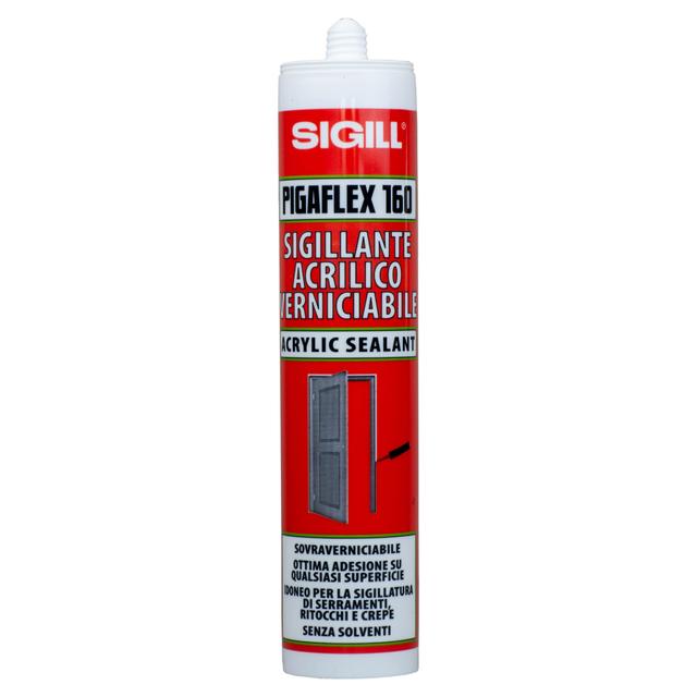 SIGILLANTE ACRILICO PIGAFLEX B160 300 ml BIANCO VERNICIABILE | Tecnomat SIGILLANTE ACRILICO PIGAFLEX B160 300 ml BIANCO VERNICIABILE | Tecnomat