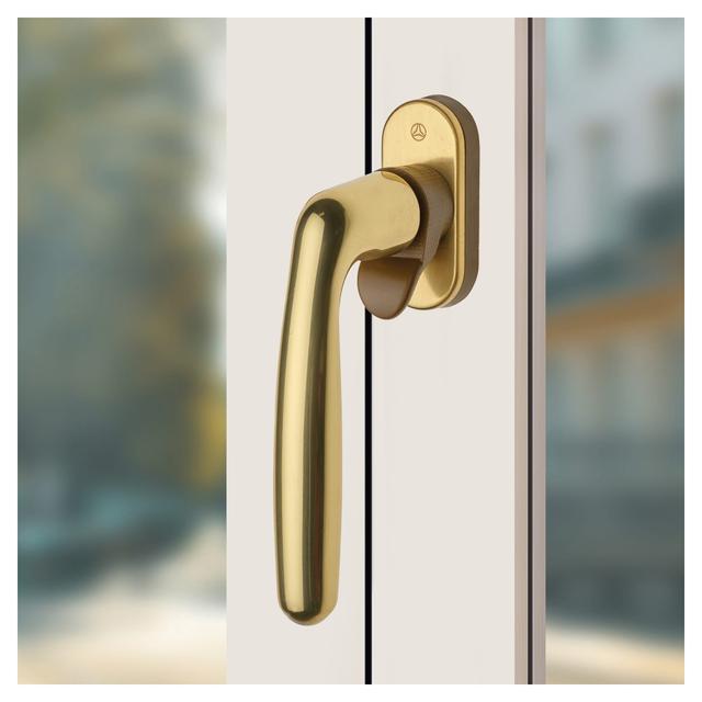 DK SECURPULL ROSSETTI - OLIVER ALLUMINIO OTTONE LUCIDO QUADRO 7 mm | Tecnomat DK SECURPULL ROSSETTI - OLIVER ALLUMINIO OTTONE LUCIDO QUADRO 7 mm | Tecnomat