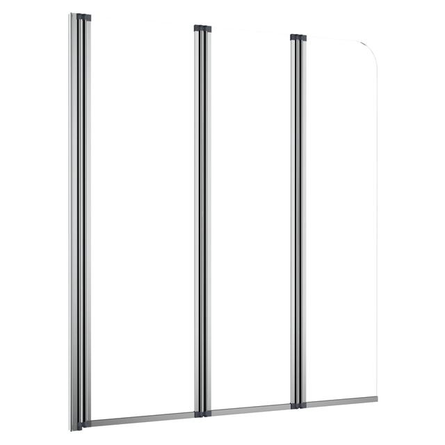 PARETE VASCA FREEPORT PIEGHEVOLE 3 ANTE 120xH140 cm TRASPARENTE 4 mm PROFILO CROMATO | Tecnomat PARETE VASCA FREEPORT PIEGHEVOLE 3 ANTE 120xH140 cm TRASPARENTE 4 mm PROFILO CROMATO | Tecnomat