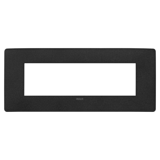 PLACCA VIMAR PLANA UP 7M NERO MATT TECNOPOLIMERO | Tecnomat PLACCA VIMAR PLANA UP 7M NERO MATT TECNOPOLIMERO - 2 | Tecnomat