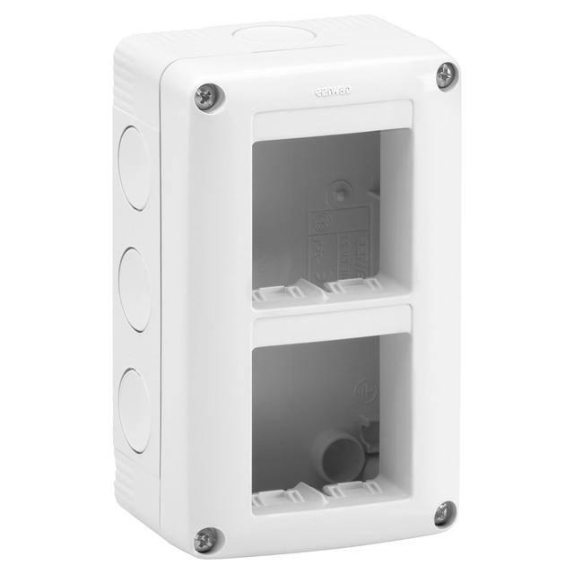 CONTENITORE DA PARETE GEWISS SYSTEM 4 MODULI VERTICALE IP40 | Tecnomat CONTENITORE DA PARETE GEWISS SYSTEM 4 MODULI VERTICALE IP40 | Tecnomat