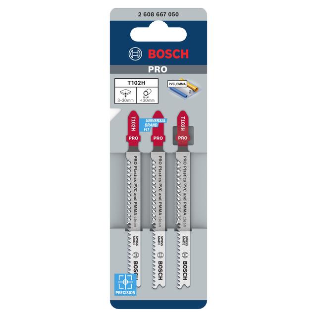 LAMA 1,8x92 mm BOSCH T 102 BF PER SEGHETTO ALTERNATIVO PER MATERIALI ACRILICI | Tecnomat LAMA 1,8x92 mm BOSCH T 102 BF PER SEGHETTO ALTERNATIVO PER MATERIALI ACRILICI - 2 | Tecnomat