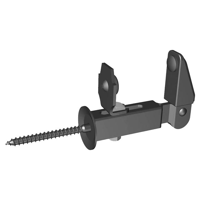 FERMASCURO REGOLABILE AD AVVITARE 6,5 cm CATAFORESI VERNICIATO NERO | Tecnomat FERMASCURO REGOLABILE AD AVVITARE 6,5 cm CATAFORESI VERNICIATO NERO - 2 | Tecnomat
