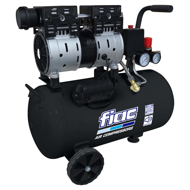 COMPRESSORE SILENZIATO FIAC BLACK LINE 50-1 SUPER SILENT 50 l 1 hp PRESSIONE 8 bar 59 dB(A) | Tecnomat COMPRESSORE SILENZIATO FIAC BLACK LINE 50-1 SUPER SILENT 50 l 1 hp PRESSIONE 8 bar 59 dB(A) | Tecnomat