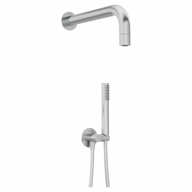 KIT DOCCIA DEANTE LOIRA ACCIAIO SPAZZOLATO BRACCIO CON SOFFIONE L403xØ42 mm OTTONE | Tecnomat KIT DOCCIA DEANTE LOIRA ACCIAIO SPAZZOLATO BRACCIO CON SOFFIONE L403xØ42 mm OTTONE | Tecnomat