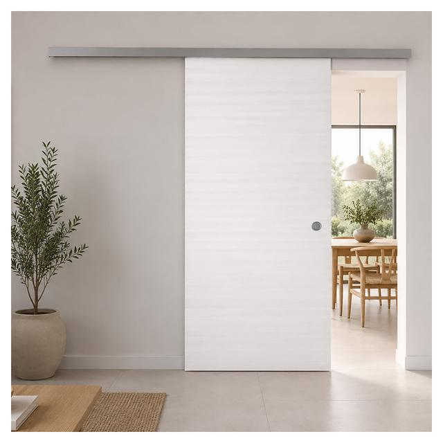 PORTA DA INTERNO SCORREVOLE ESTERNO MURO CRISTINA LIVINGDOOR 92x210 cm (LxH) REVERSIBILE | Tecnomat PORTA DA INTERNO SCORREVOLE ESTERNO MURO CRISTINA LIVINGDOOR 92x210 cm (LxH) REVERSIBILE - 2 | Tecnomat