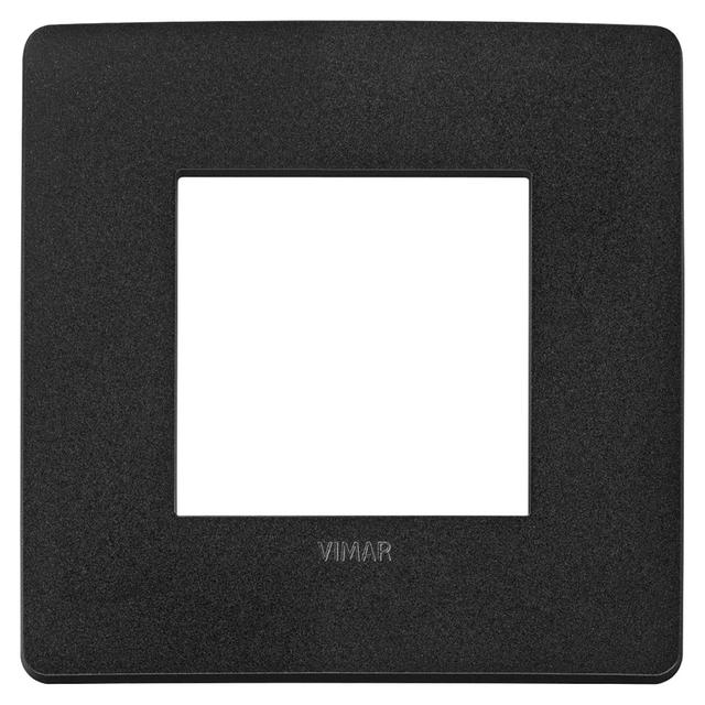 PLACCA VIMAR PLANA UP 2M NERO MATT TECNOPOLIMERO | Tecnomat PLACCA VIMAR PLANA UP 2M NERO MATT TECNOPOLIMERO - 2 | Tecnomat