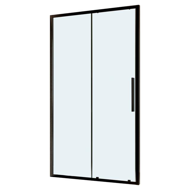 PORTA DOCCIA SAX SCORREVOLE 137-141 cm H200 cm VETRO TRASPARENTE 6 mm PROFILI NERI | Tecnomat PORTA DOCCIA SAX SCORREVOLE 137-141 cm H200 cm VETRO TRASPARENTE 6 mm PROFILI NERI - 2 | Tecnomat