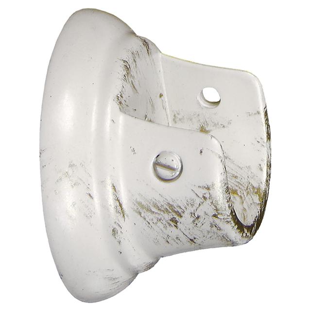 SUPPORTI LATERALI COLOR AVORIO / ORO 2 PEZZI PER BASTONE Ø 20 mm | Tecnomat SUPPORTI LATERALI COLOR AVORIO / ORO 2 PEZZI PER BASTONE Ø 20 mm | Tecnomat